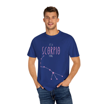 Scorpio Zodiac T-Shirt, Horoscope Tee, Gift for Scorpio, Astrology Shirt, Personalized Birthday Tee, Unisex Star Sign Apparel