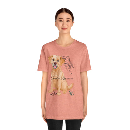 Golden Retriever Love Unisex Tee - Celebrate Your Furry Friend!