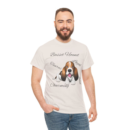 Cute Beagle Dog Graphic Unisex Heavy Cotton Tee