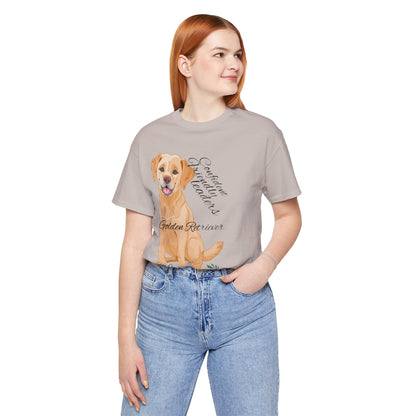 Golden Retriever Love Unisex Tee - Celebrate Your Furry Friend!