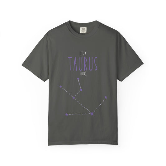 Taurus Constellation T-Shirt, Horoscope Tee, Astrology Gift, Zodiac Apparel, Birthday Celebration Wear, Star Sign Clothing