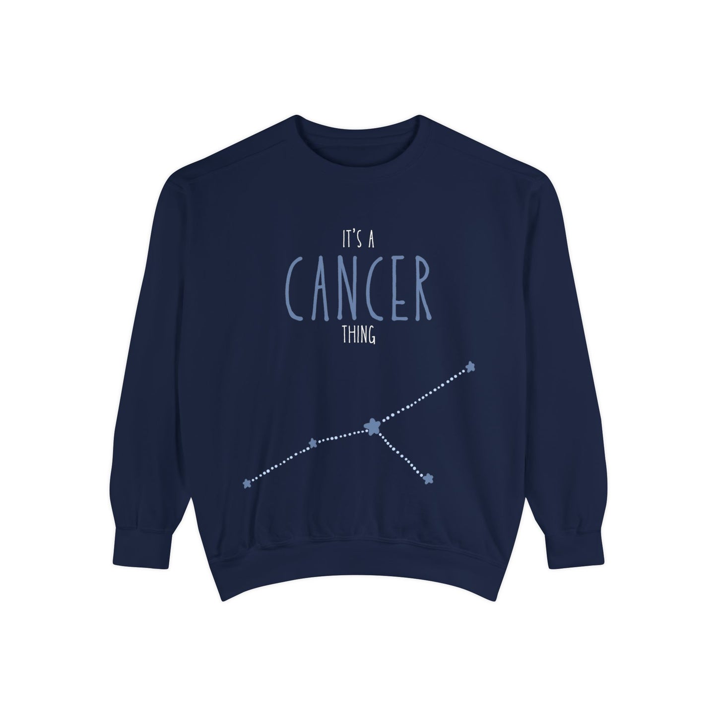 Casual Unisex Garment-Dyed Sweatshirt - It's a Family Thing, Cozy Crewneck, Trendy Pullover, Gift for Family Gatherings, Comfortable [...]