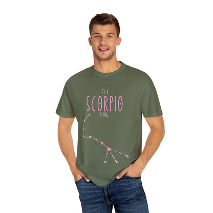 Scorpio Zodiac T-Shirt, Horoscope Tee, Gift for Scorpio, Astrology Shirt, Personalized Birthday Tee, Unisex Star Sign Apparel