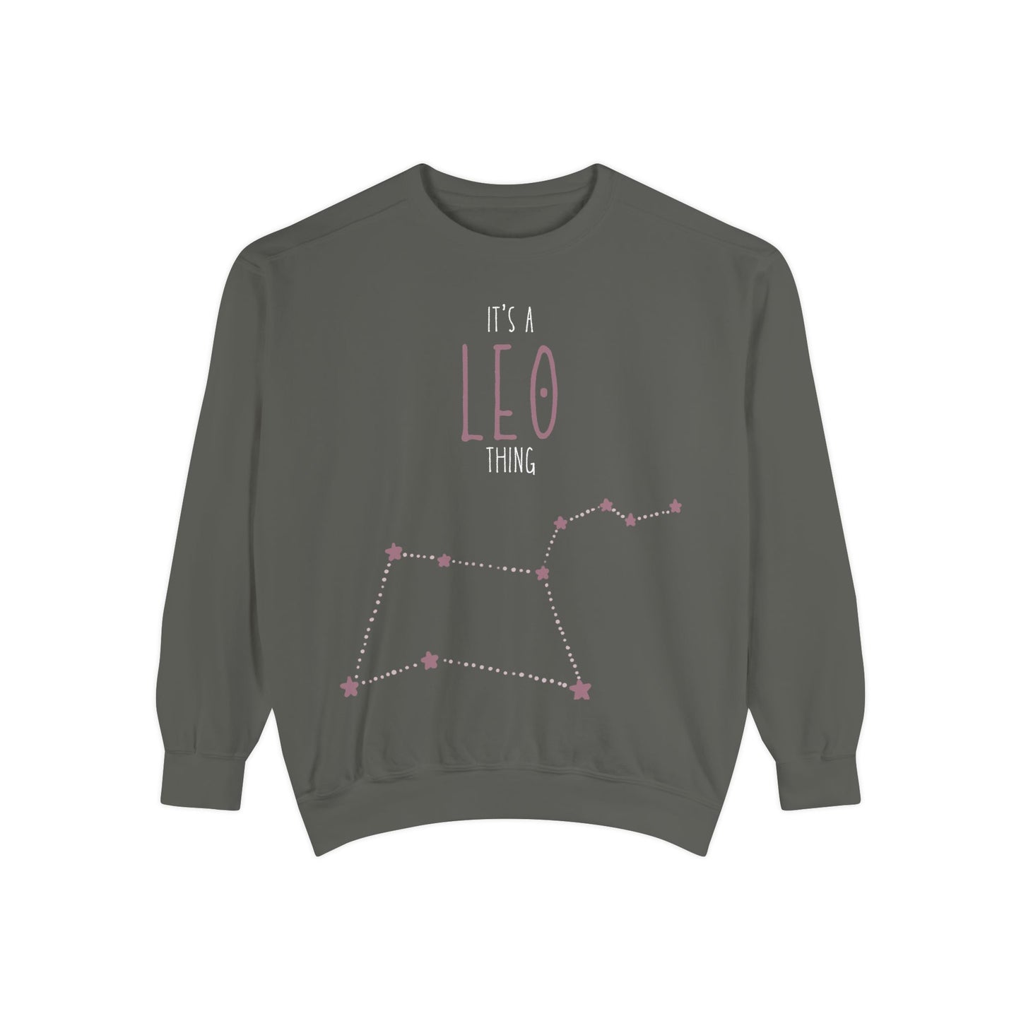 Leo Zodiac Sweatshirt, Astrology Gift, Horoscope Apparel, Unisex Fashion, Birthday Celebration, Cozy Layering