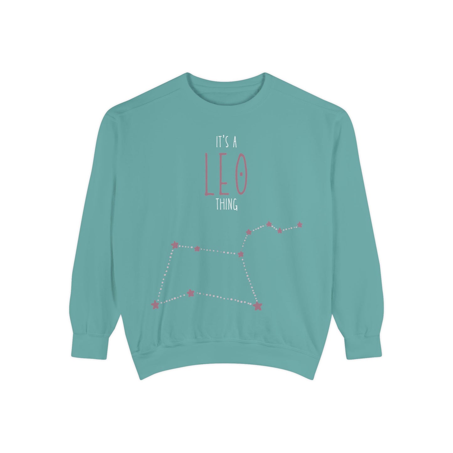 Leo Zodiac Sweatshirt, Astrology Gift, Horoscope Apparel, Unisex Fashion, Birthday Celebration, Cozy Layering