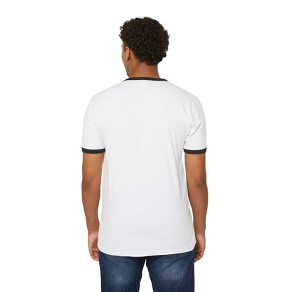 Sagittarius Siberian Husky Adventure Ringer T-Shirt - Unisex Cotton