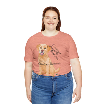 Golden Retriever Love Unisex Tee - Celebrate Your Furry Friend!