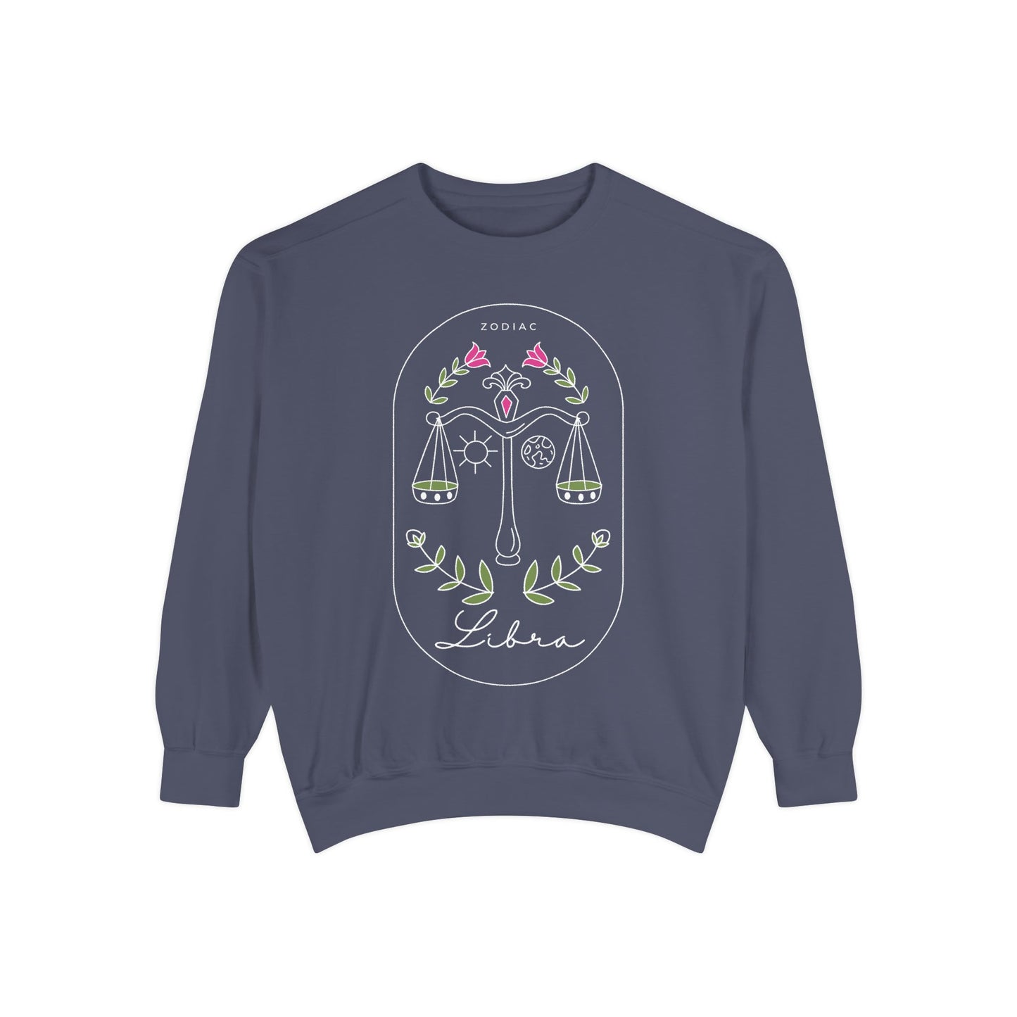 Libra Horoscope Sweatshirt - Cozy Astrology Gift, Unisex Pullover, Zodiac Fashion, Casual Wear, Horoscope Apparel, Birthday Gift