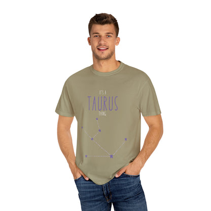 Taurus Constellation T-Shirt, Horoscope Tee, Astrology Gift, Zodiac Apparel, Birthday Celebration Wear, Star Sign Clothing