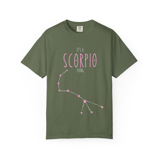 Scorpio Zodiac T-Shirt, Horoscope Tee, Gift for Scorpio, Astrology Shirt, Personalized Birthday Tee, Unisex Star Sign Apparel