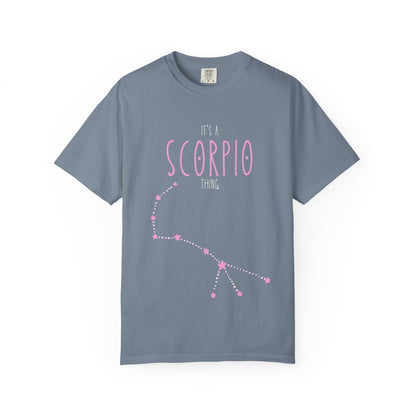 Scorpio Zodiac T-Shirt, Horoscope Tee, Gift for Scorpio, Astrology Shirt, Personalized Birthday Tee, Unisex Star Sign Apparel