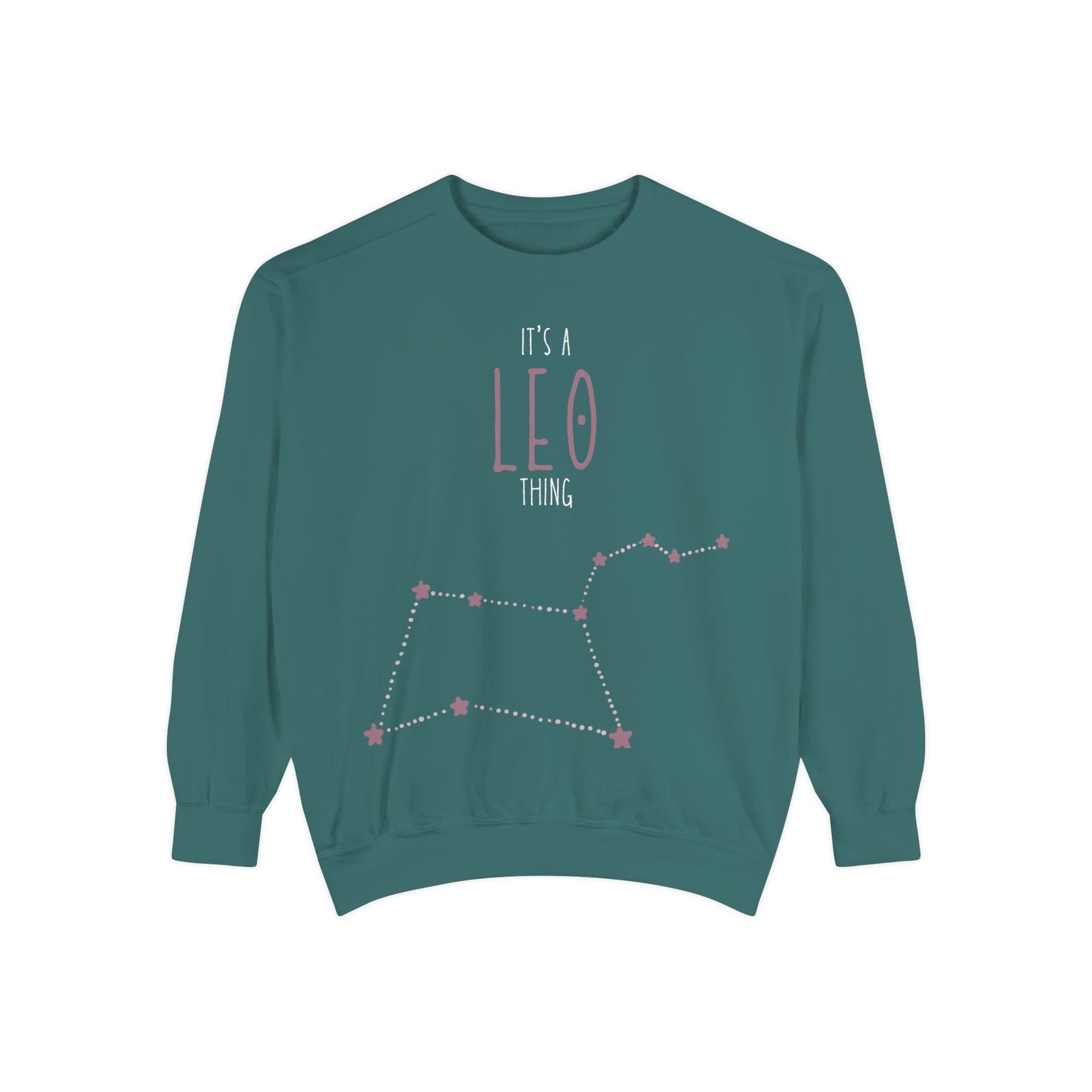 Leo Zodiac Sweatshirt, Astrology Gift, Horoscope Apparel, Unisex Fashion, Birthday Celebration, Cozy Layering