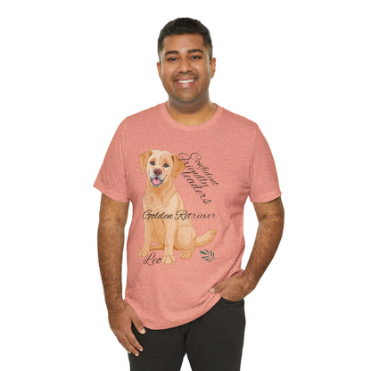 Golden Retriever Love Unisex Tee - Celebrate Your Furry Friend!