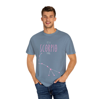 Scorpio Zodiac T-Shirt, Horoscope Tee, Gift for Scorpio, Astrology Shirt, Personalized Birthday Tee, Unisex Star Sign Apparel