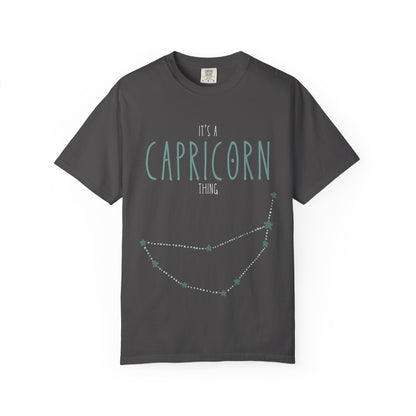 Capricorn Constellation T-shirt - Zodiac Sign Tee for Astrology Lovers, Birthday Gift, Unisex Garment-Dyed Tee, Horoscope Apparel, [...]