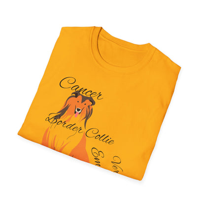 Border Collie Lover Unisex Softstyle T-Shirt - Express Your Affection for This Adorable Breed