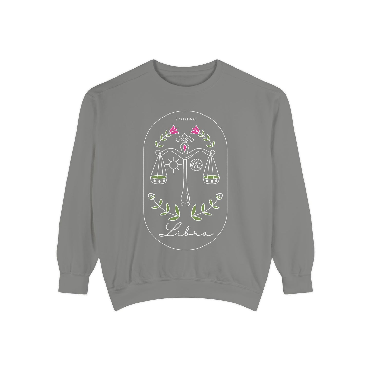 Libra Horoscope Sweatshirt - Cozy Astrology Gift, Unisex Pullover, Zodiac Fashion, Casual Wear, Horoscope Apparel, Birthday Gift