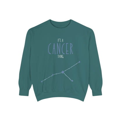 Casual Unisex Garment-Dyed Sweatshirt - It's a Family Thing, Cozy Crewneck, Trendy Pullover, Gift for Family Gatherings, Comfortable [...]