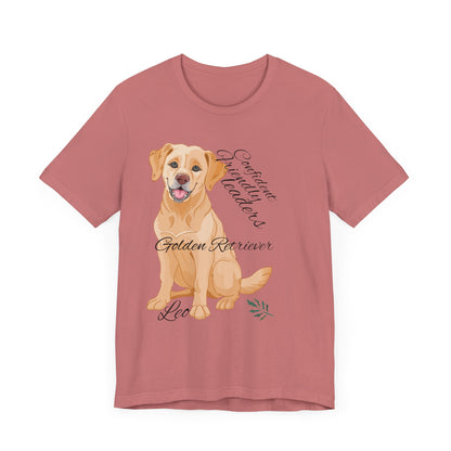 Golden Retriever Love Unisex Tee - Celebrate Your Furry Friend!