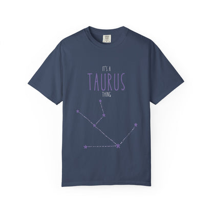 Taurus Constellation T-Shirt, Horoscope Tee, Astrology Gift, Zodiac Apparel, Birthday Celebration Wear, Star Sign Clothing