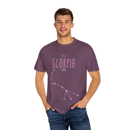 Scorpio Zodiac T-Shirt, Horoscope Tee, Gift for Scorpio, Astrology Shirt, Personalized Birthday Tee, Unisex Star Sign Apparel
