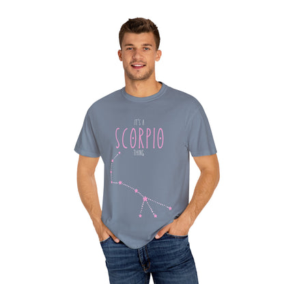 Scorpio Zodiac T-Shirt, Horoscope Tee, Gift for Scorpio, Astrology Shirt, Personalized Birthday Tee, Unisex Star Sign Apparel