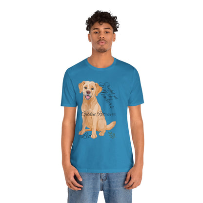 Golden Retriever Love Unisex Tee - Celebrate Your Furry Friend!