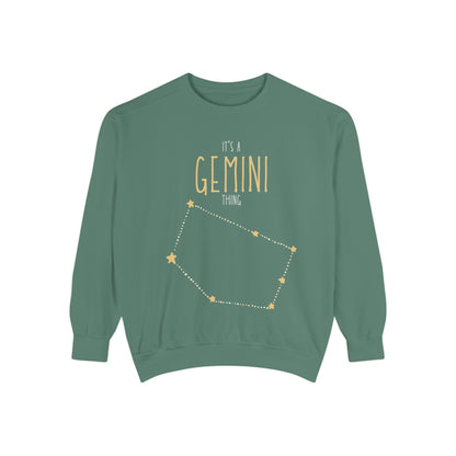 Gemini Sweatshirt, Zodiac Gift, Astrology Apparel, Unisex Pullover, Astrology Sweatshirt, Birthday Gift for Geminis