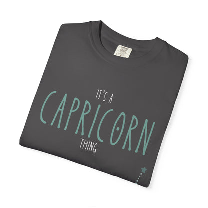Capricorn Constellation T-shirt - Zodiac Sign Tee for Astrology Lovers, Birthday Gift, Unisex Garment-Dyed Tee, Horoscope Apparel, [...]