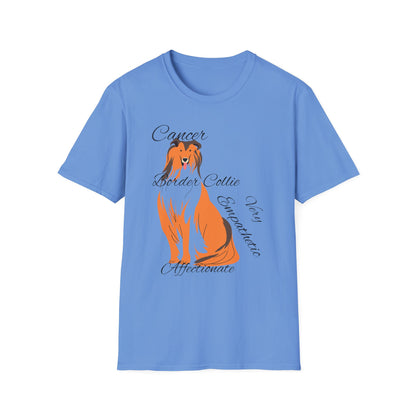 Border Collie Lover Unisex Softstyle T-Shirt - Express Your Affection for This Adorable Breed