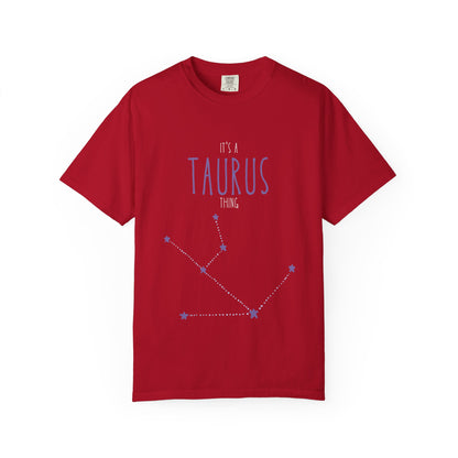 Taurus Constellation T-Shirt, Horoscope Tee, Astrology Gift, Zodiac Apparel, Birthday Celebration Wear, Star Sign Clothing