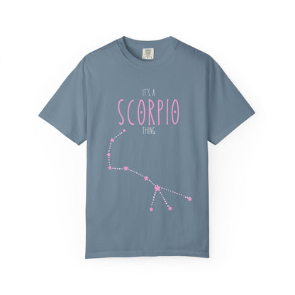 Scorpio Zodiac T-Shirt, Horoscope Tee, Gift for Scorpio, Astrology Shirt, Personalized Birthday Tee, Unisex Star Sign Apparel