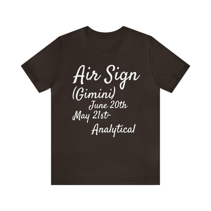 Unisex Jersey Short Sleeve Tee