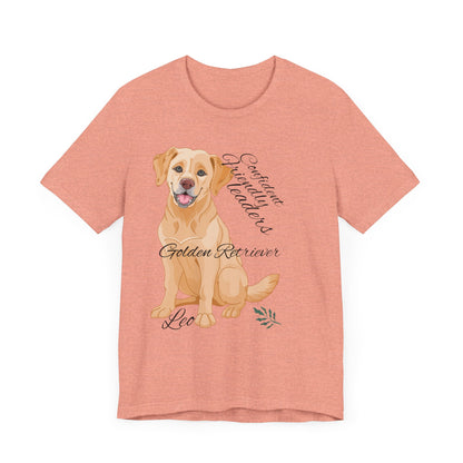 Golden Retriever Love Unisex Tee - Celebrate Your Furry Friend!