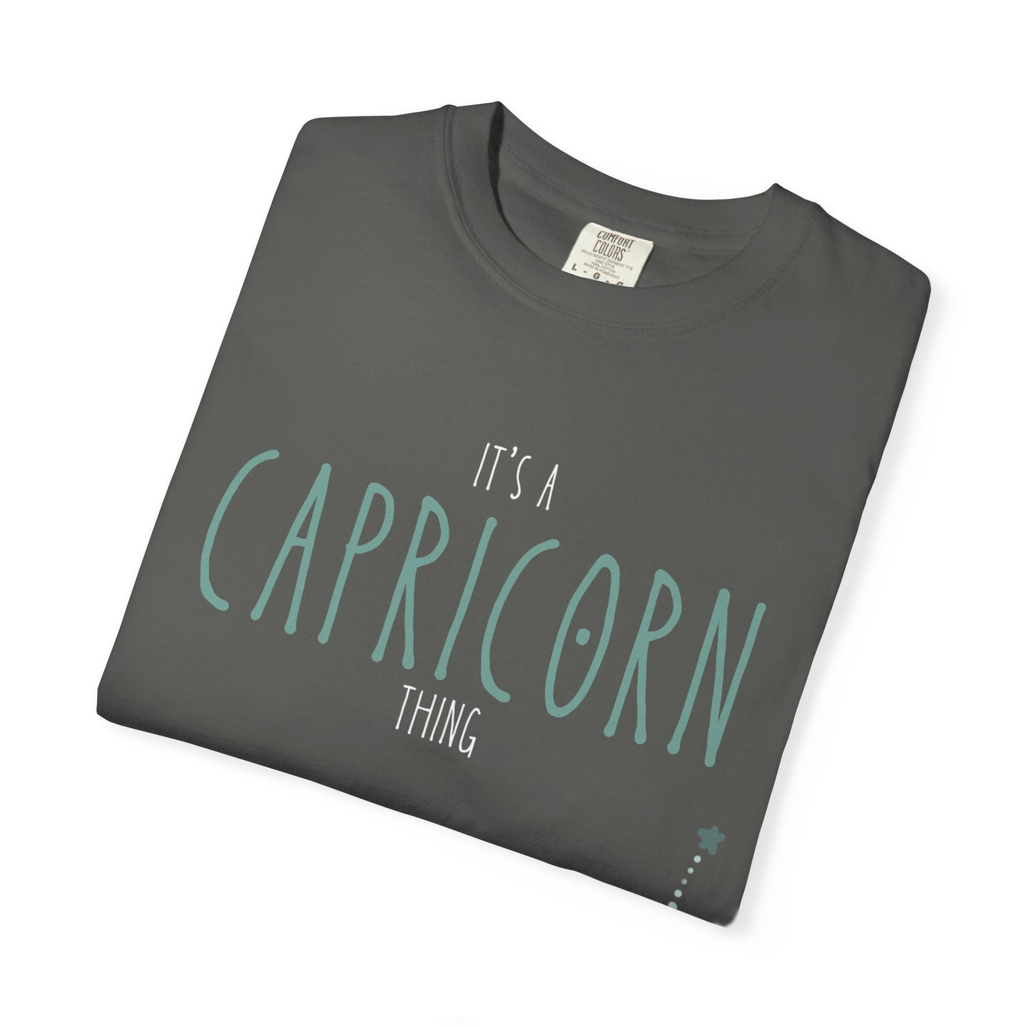 Capricorn Constellation T-shirt - Zodiac Sign Tee for Astrology Lovers, Birthday Gift, Unisex Garment-Dyed Tee, Horoscope Apparel, [...]