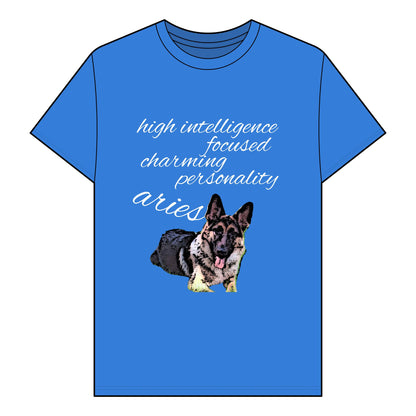 Unisex Organic T-Shirt - Adorable German Shepherd Design
