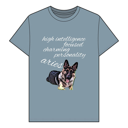 Unisex Organic T-Shirt - Adorable German Shepherd Design