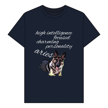 Unisex Organic T-Shirt - Adorable German Shepherd Design