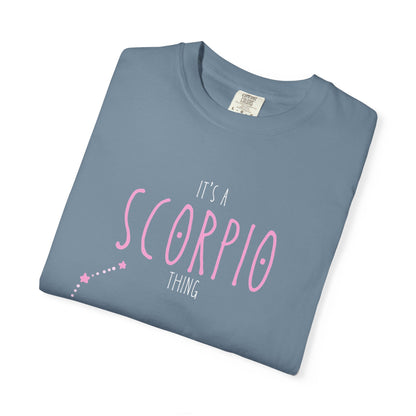 Scorpio Zodiac T-Shirt, Horoscope Tee, Gift for Scorpio, Astrology Shirt, Personalized Birthday Tee, Unisex Star Sign Apparel
