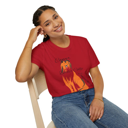 Border Collie Lover Unisex Softstyle T-Shirt - Express Your Affection for This Adorable Breed