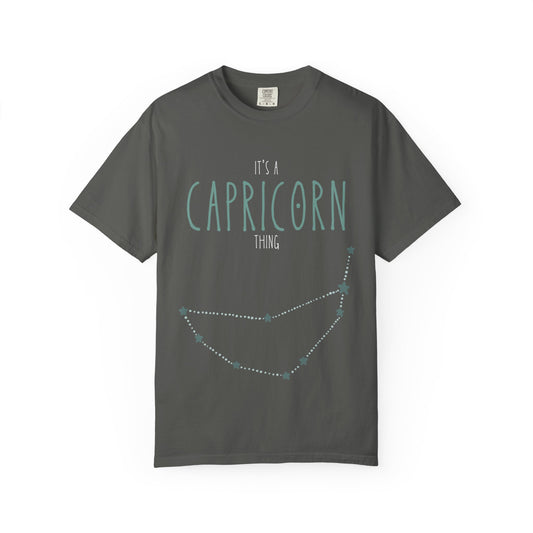 Capricorn Constellation T-shirt - Zodiac Sign Tee for Astrology Lovers, Birthday Gift, Unisex Garment-Dyed Tee, Horoscope Apparel, [...]