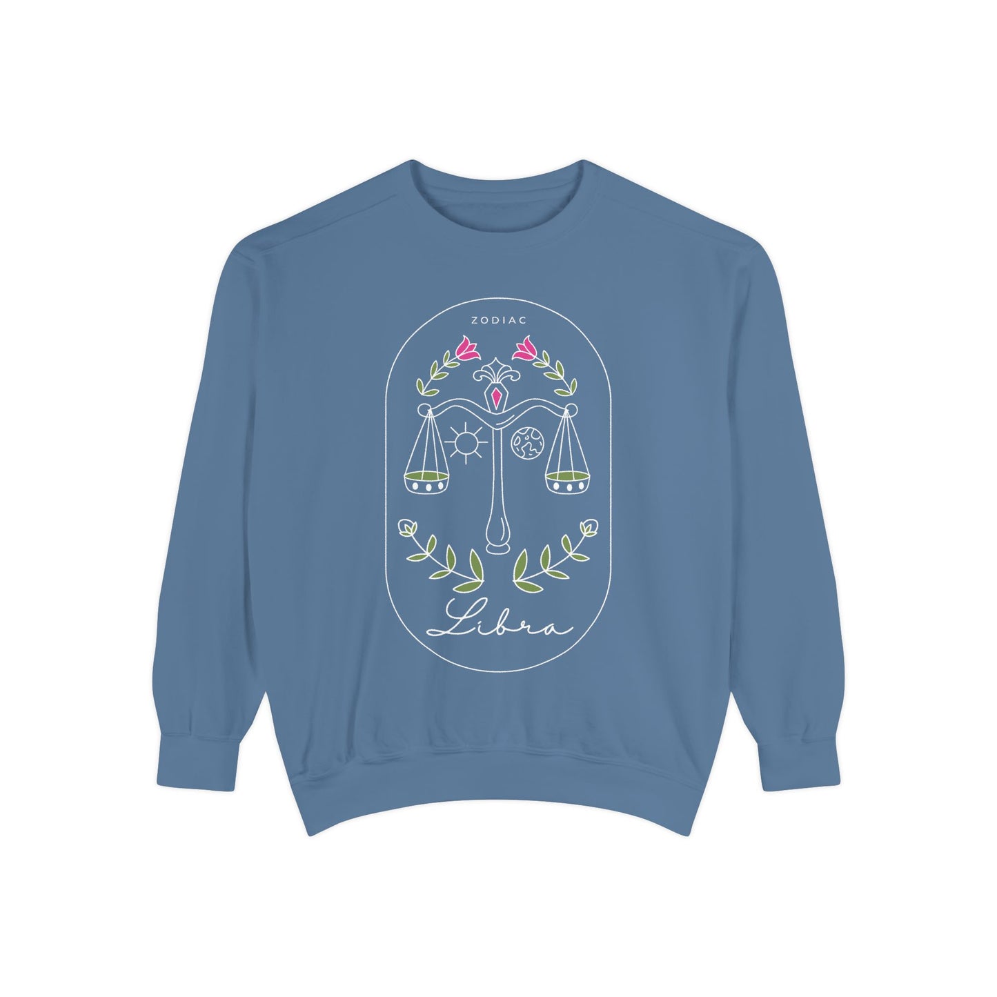 Libra Horoscope Sweatshirt - Cozy Astrology Gift, Unisex Pullover, Zodiac Fashion, Casual Wear, Horoscope Apparel, Birthday Gift