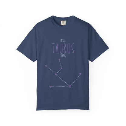 Taurus Constellation T-Shirt, Horoscope Tee, Astrology Gift, Zodiac Apparel, Birthday Celebration Wear, Star Sign Clothing