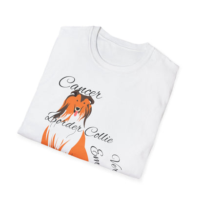 Border Collie Lover Unisex Softstyle T-Shirt - Express Your Affection for This Adorable Breed