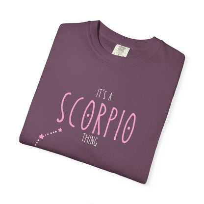 Scorpio Zodiac T-Shirt, Horoscope Tee, Gift for Scorpio, Astrology Shirt, Personalized Birthday Tee, Unisex Star Sign Apparel
