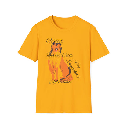 Border Collie Lover Unisex Softstyle T-Shirt - Express Your Affection for This Adorable Breed