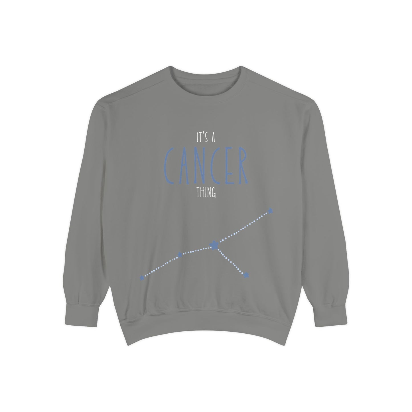Casual Unisex Garment-Dyed Sweatshirt - It's a Family Thing, Cozy Crewneck, Trendy Pullover, Gift for Family Gatherings, Comfortable [...]