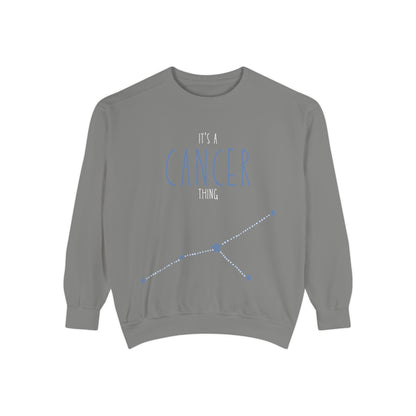 Casual Unisex Garment-Dyed Sweatshirt - It's a Family Thing, Cozy Crewneck, Trendy Pullover, Gift for Family Gatherings, Comfortable [...]