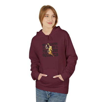 Born in February Fleece Hoodie, Unisex Sweatshirt, Cozy Gift for February Birthdays, Casual Wear, Inspirational Hoodie, Birthday Gift