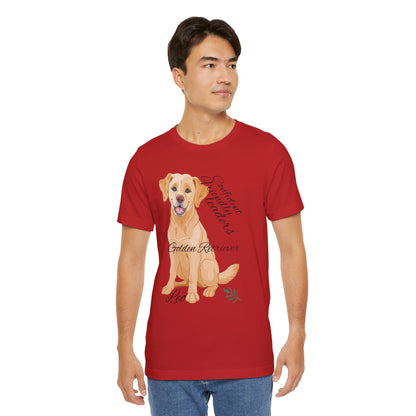 Golden Retriever Love Unisex Tee - Celebrate Your Furry Friend!